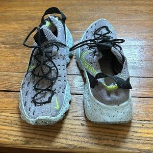 Nike Space Hippie Retro 04 Grey Black Volt CZ6398-001 men’s size 11